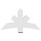 Ekena Millwork Davenport Architectural Grade PVC Gable Bracket, 48"W x 26"H x 6"D x 6"F, 13/12 Pitch GBP048X26X0606DAV00 - alternate 3